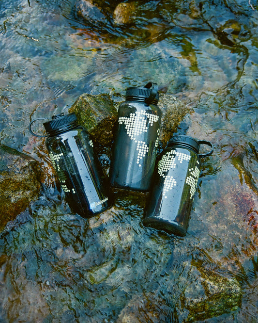 Dot world map Water bottle