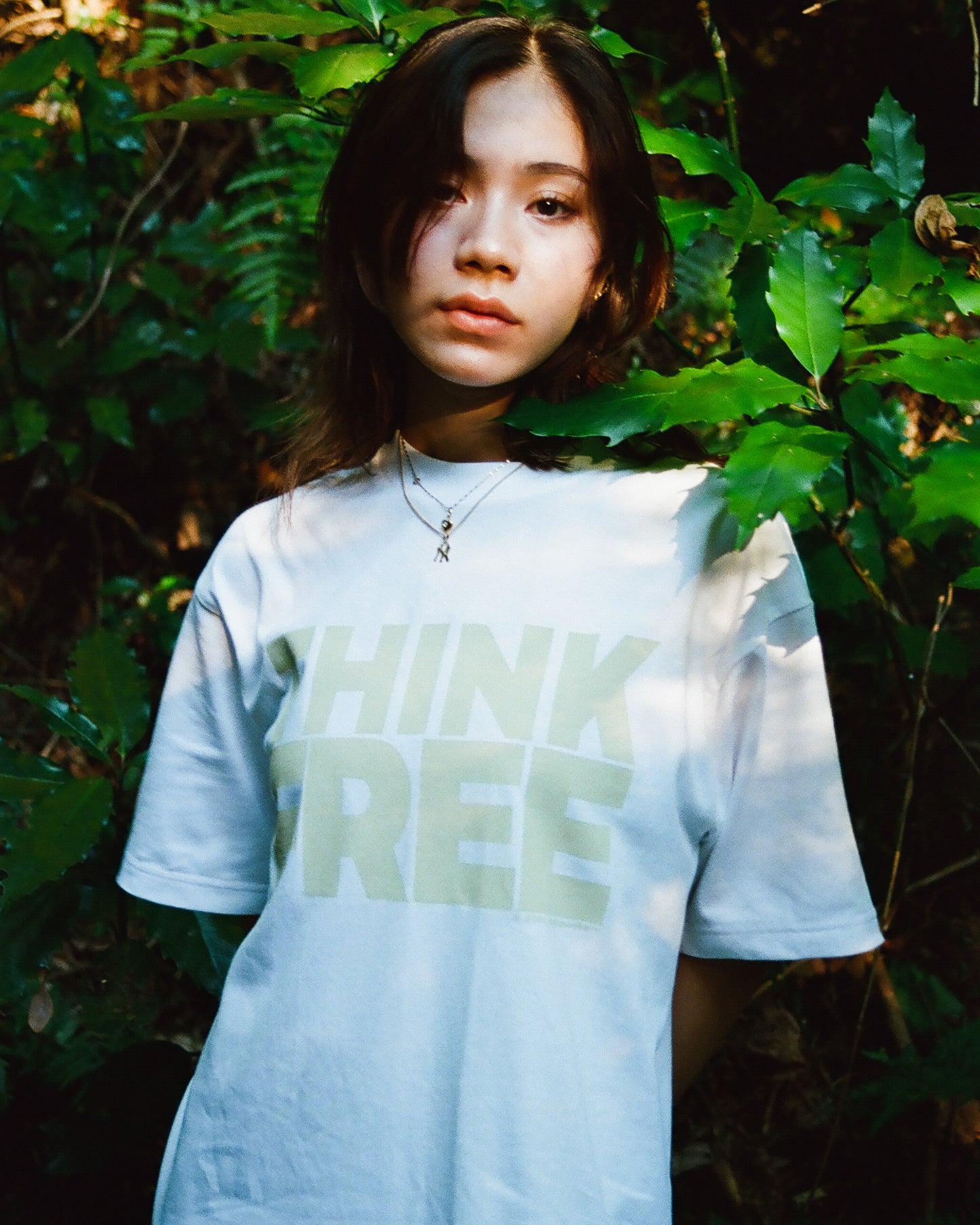 THINK FREE T-shirts “White”