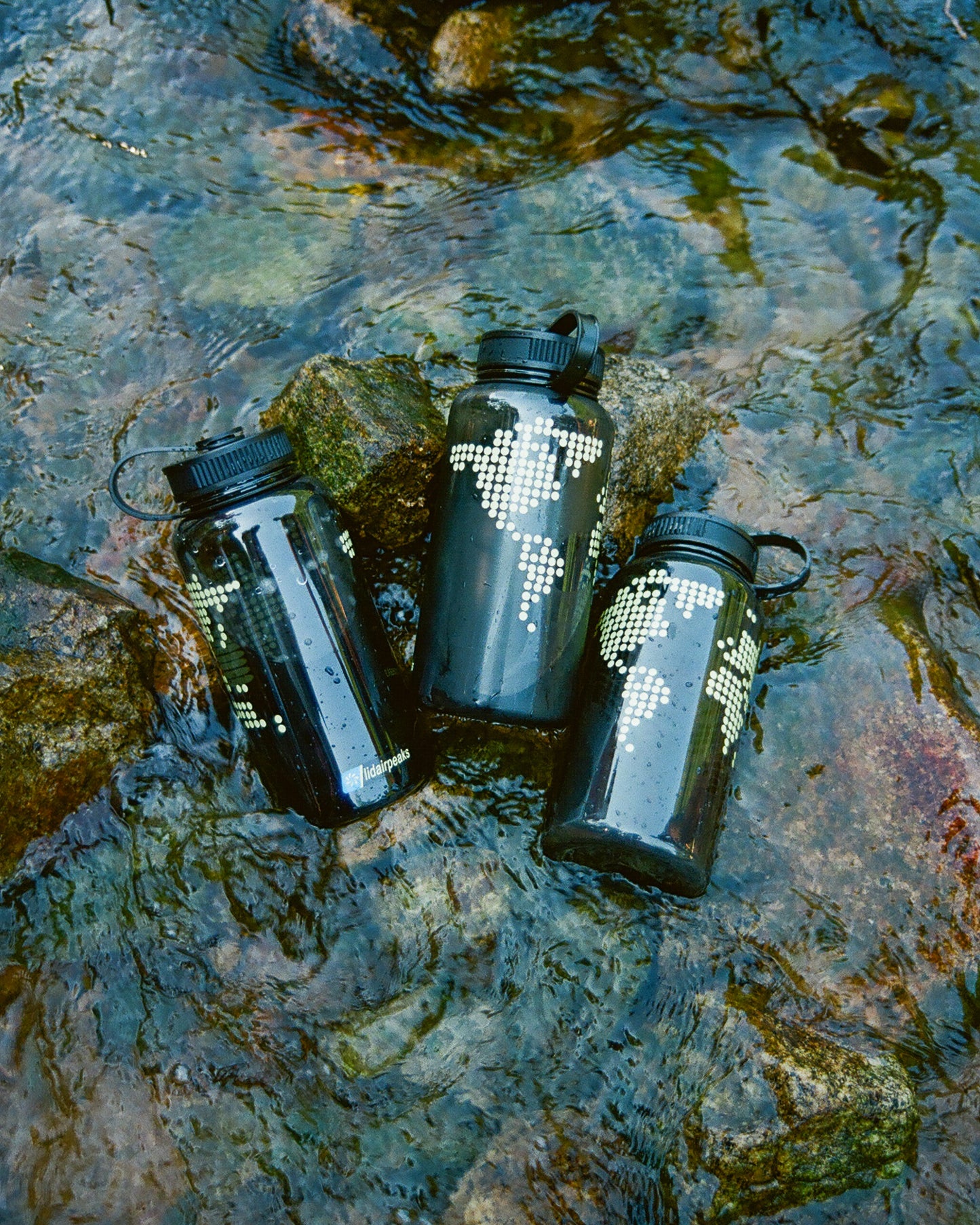 Dot world map Water bottle