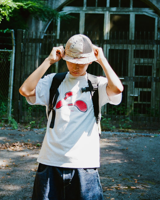 L logo T-shirts “Ash”