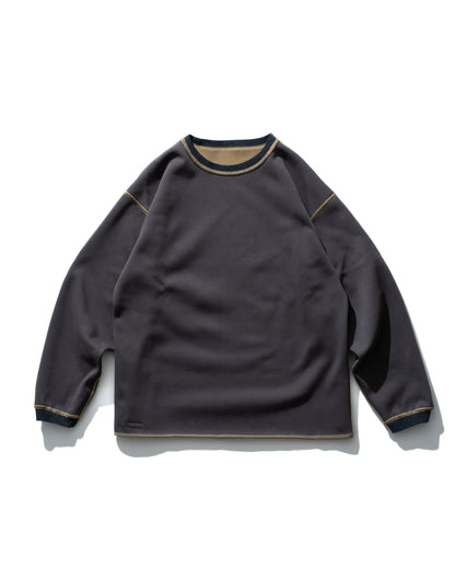 DF crew neck ”Mustard/ Grey”