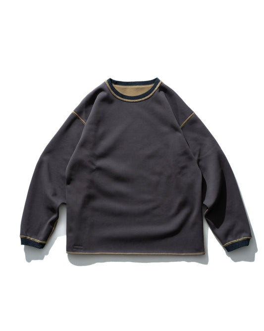 DF crew neck ”Mustard/ Grey”