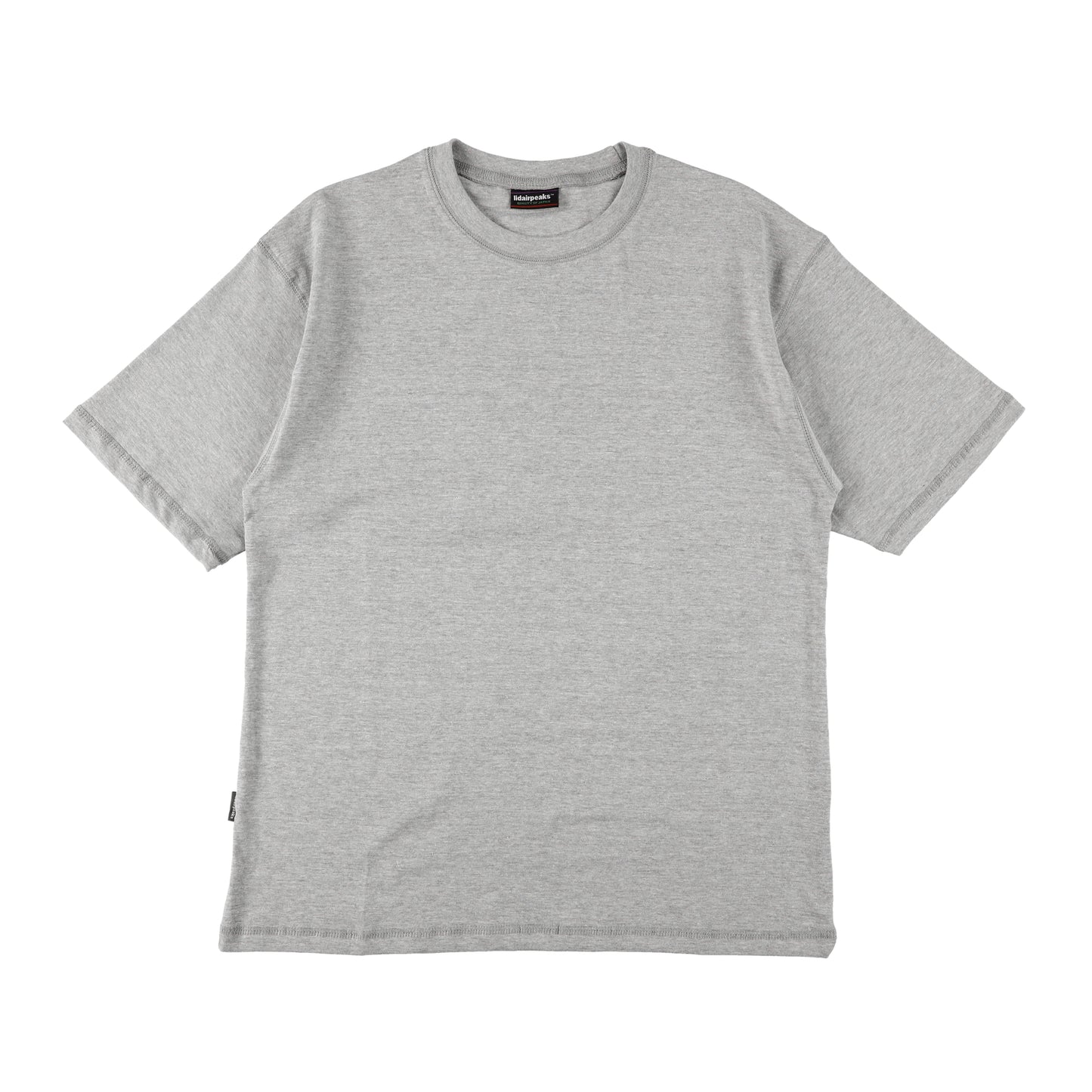 Stitched cotton t-shirts "Grey"