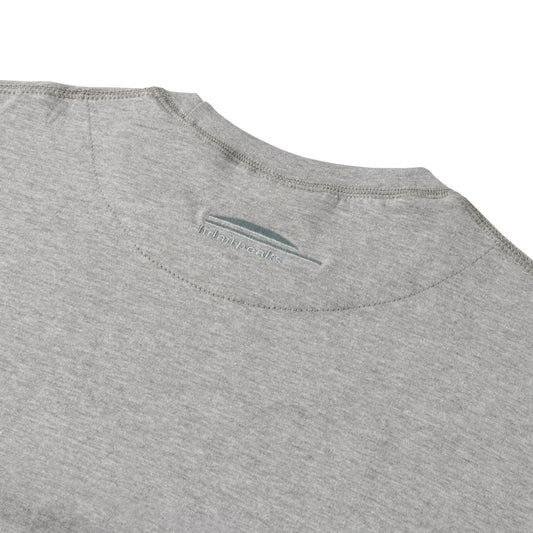 Stitched cotton t-shirts "Grey"