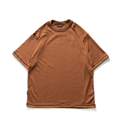 Stitched cotton t-shirts "Loquat"
