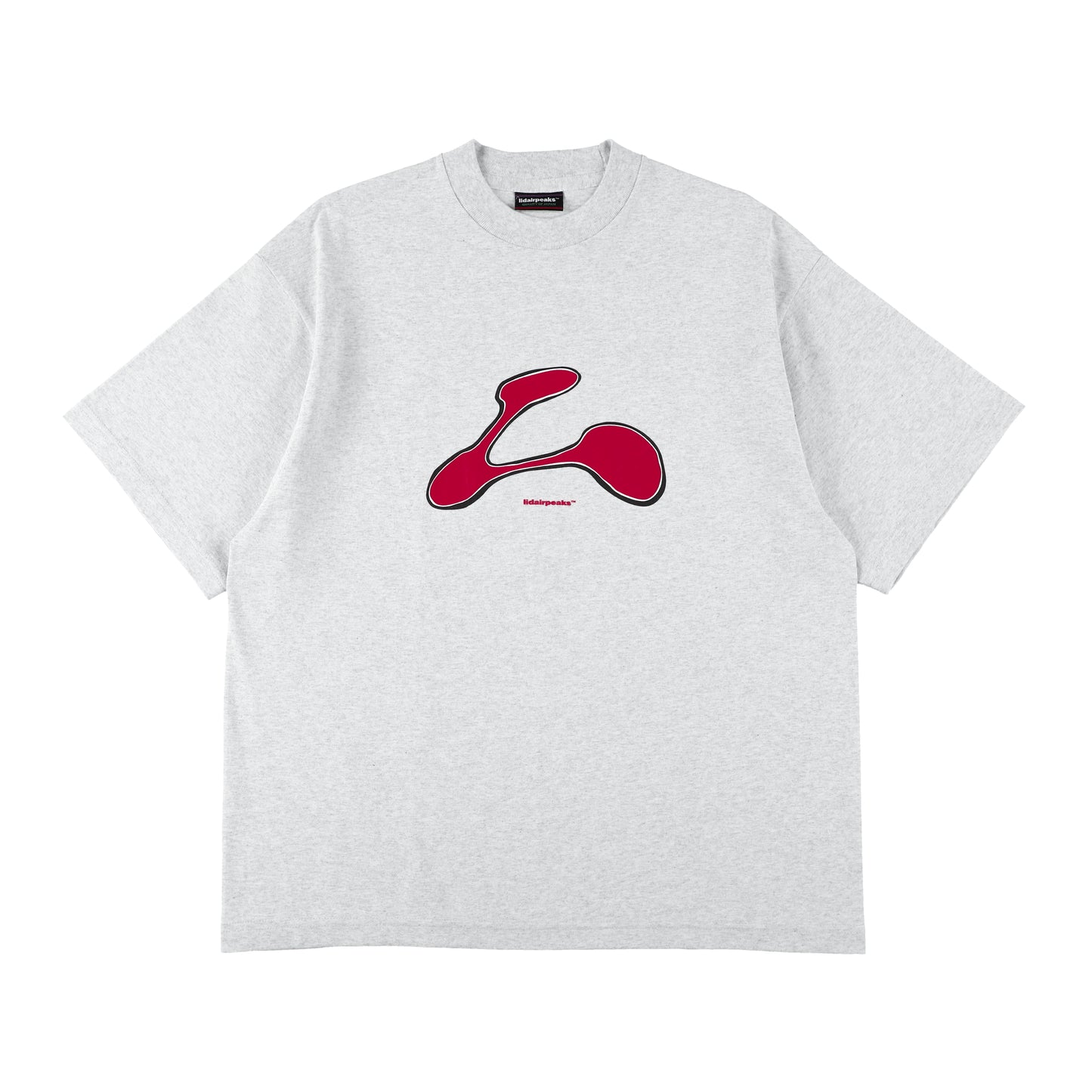 L logo T-shirts “Ash”